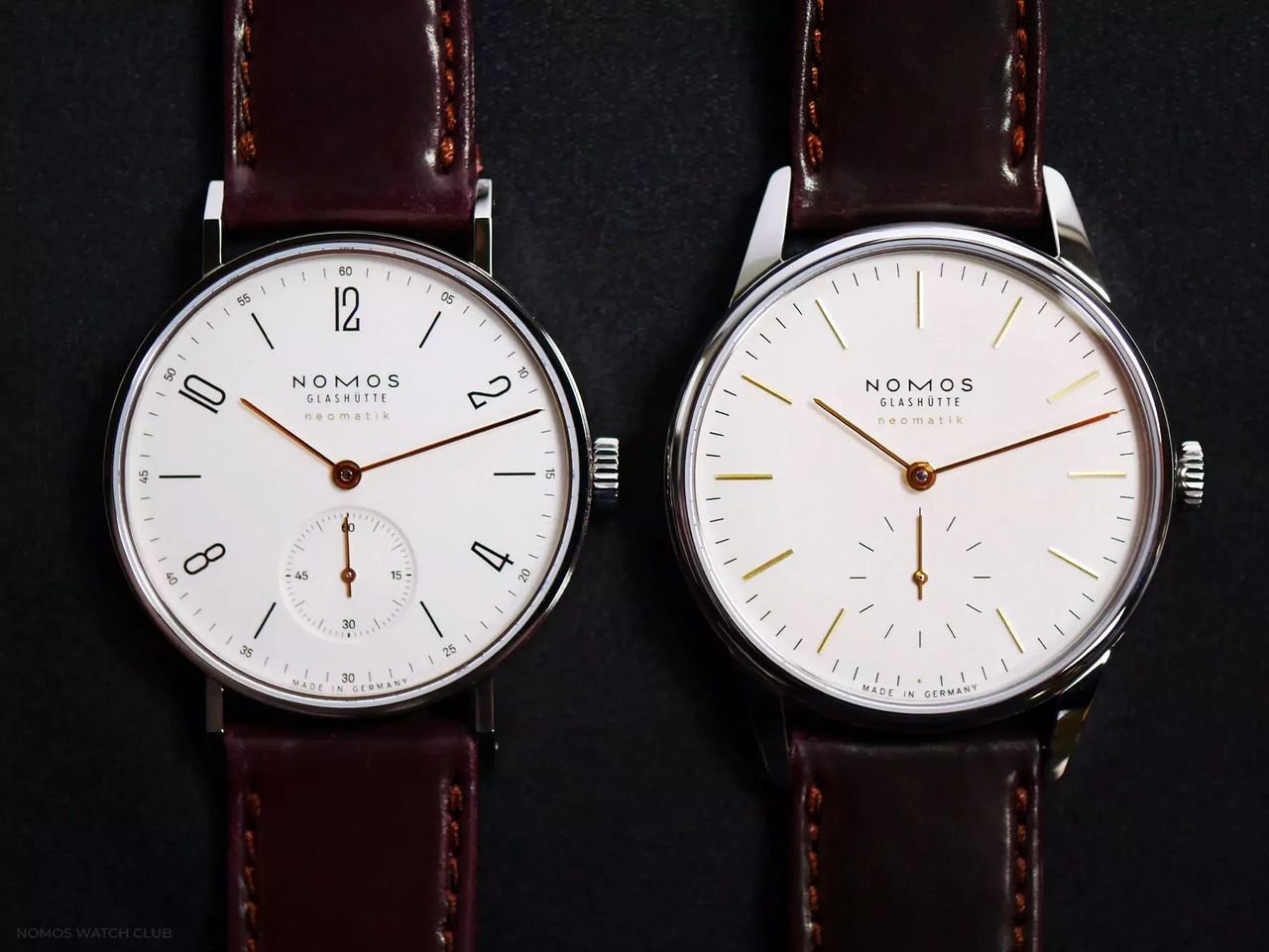 Orion dore nomos glashütte orion ノモス グラスヒュッテ タンジェント ネオマティック ドレとオリオン ネオマティック ドレ