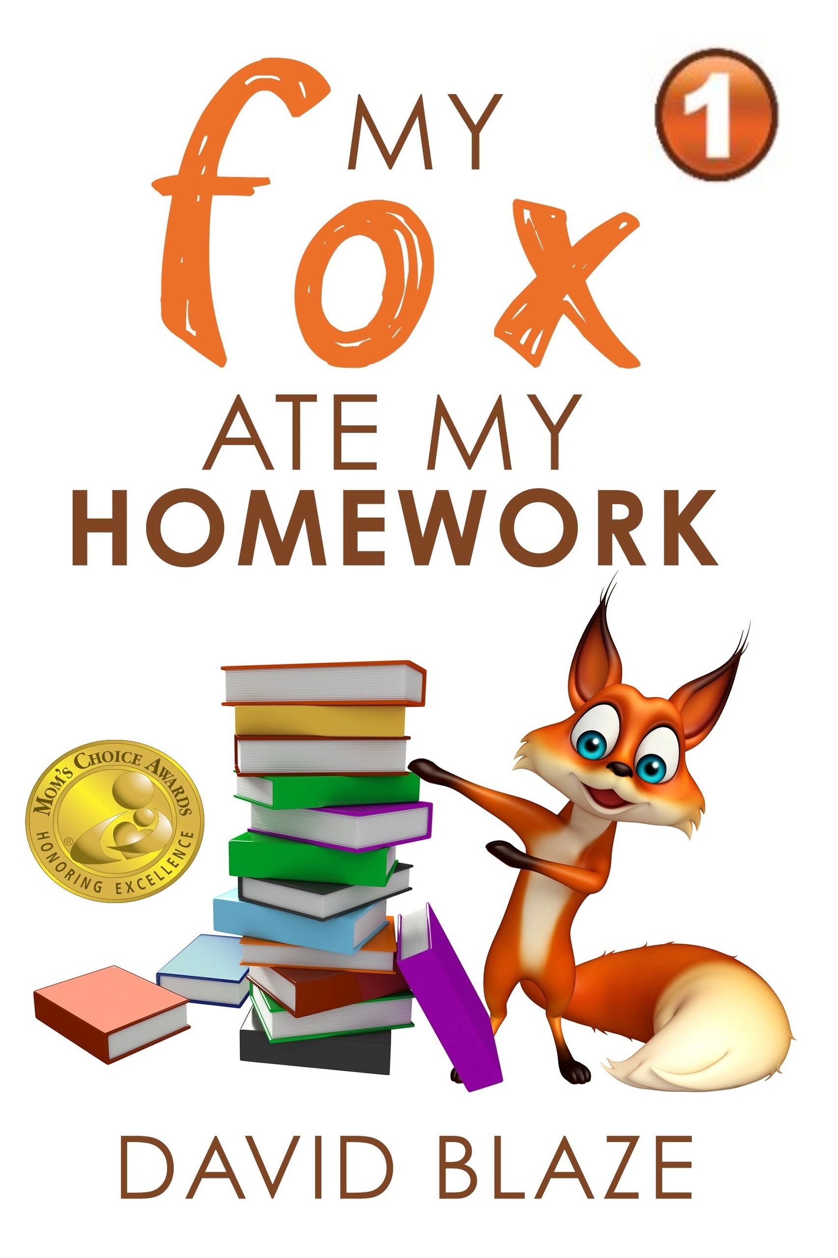 Book cover for My Fox Ate My Homework.