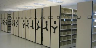 Mobile shelving