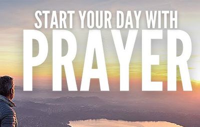 Start your day with prayer over a scenic sunrise.