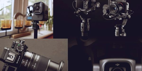 video gear, Nikon, DJI, GOPRO, SONY