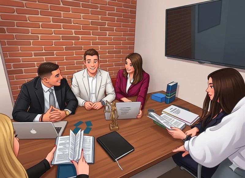 Professional lawyer signing legal documents near wooden gavel, digital icons showing contract approval, checklist, profile data. Business compliance concept, justice attorney working office desk,