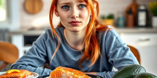 teen that does not  like omega rich foods