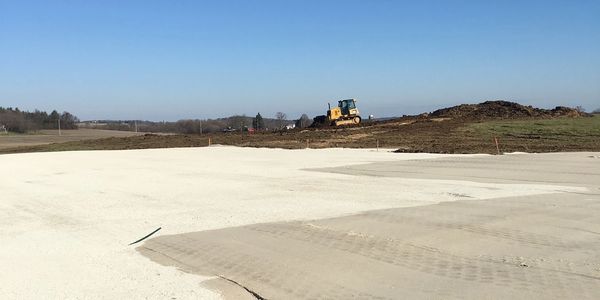 Grading of existing driveway washout or grading for new building pads offered in South East, WI.