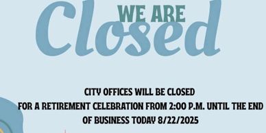 City Hall Closes doors to public for party. On the tax payers dime. Citizens wait until Monday? 