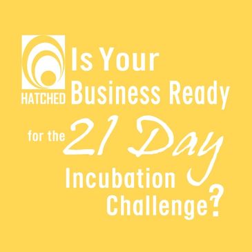 Box with text and egg. 