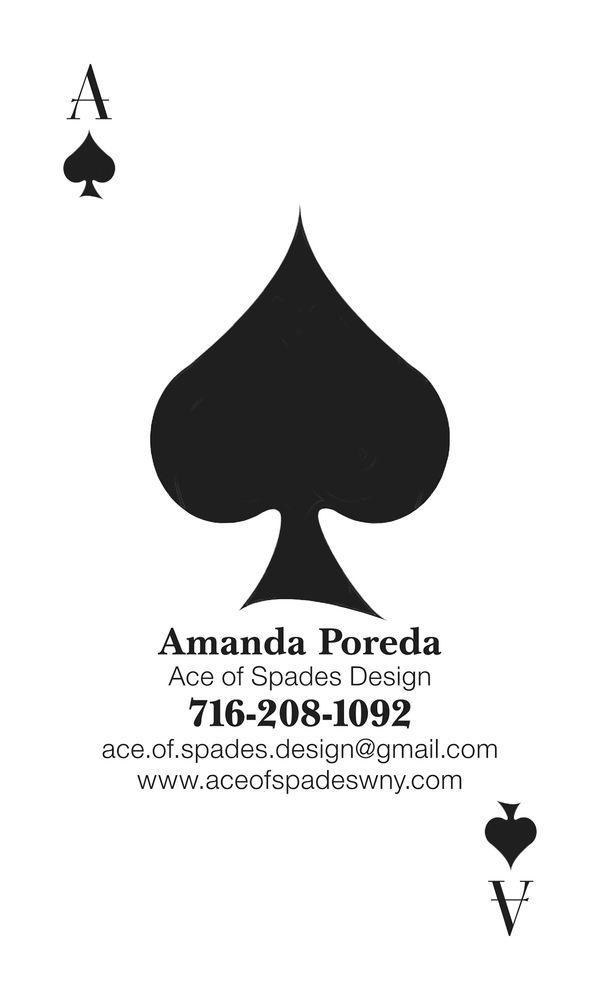 ace of spades design template