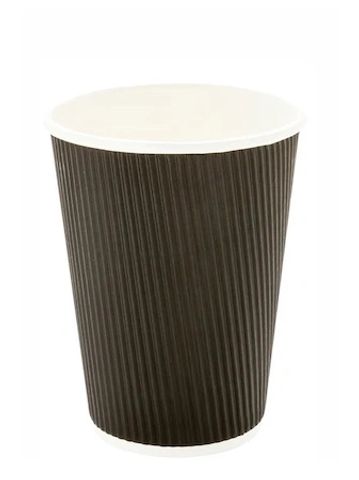 12oz Ripple Wall Paper Cup - Durable and eco-friendly paper cup for coffee