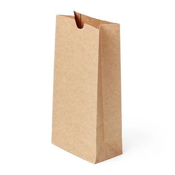 Durable brown paper bags with handles, perfect for retail and grocery stores.