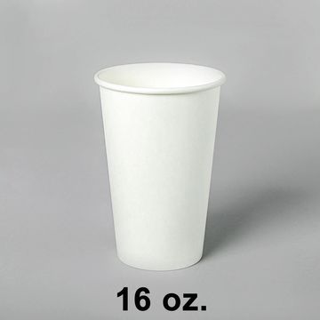 16oz Hot/Cold Paper Cup - Large paper cup for hot and cold beverages