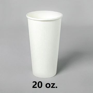 20oz Hot/Cold Paper Cup - Extra-large paper cup for versatile use