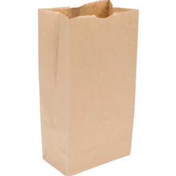 High-quality brown paper bags made from recycled materials for retail use.