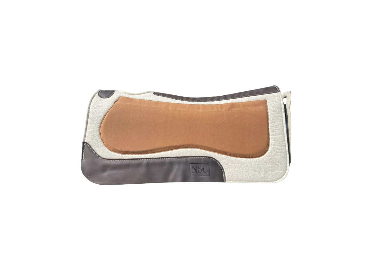 1" Wool Felt Rectangular Shimmable Pad + Shims