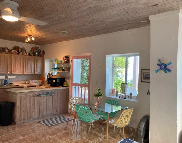 Kitchen and dining area