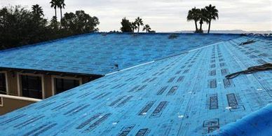 Water-Resistant Synthetic Underlayment
