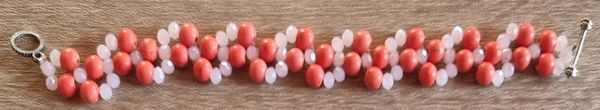 KJ06: Coral Bloom Bracelet