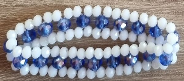 KJ07: Ice & Sapphire Bracelet