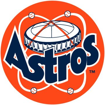 Vintage MLB Baseball Houston Astros Astrodome Reversible Bomber