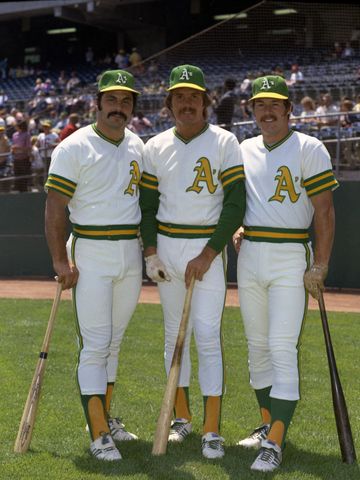 oakland a's uniforms 1970s