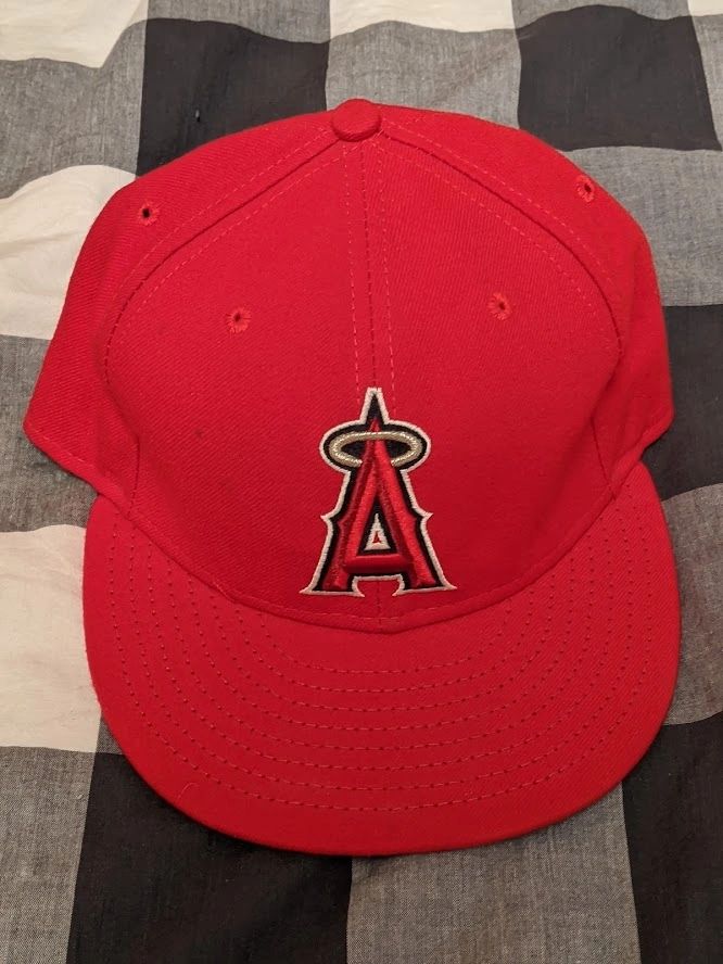 Throwback Los Angeles Angels On-Field 59Fifty New Era Fitted Hat (Halo)