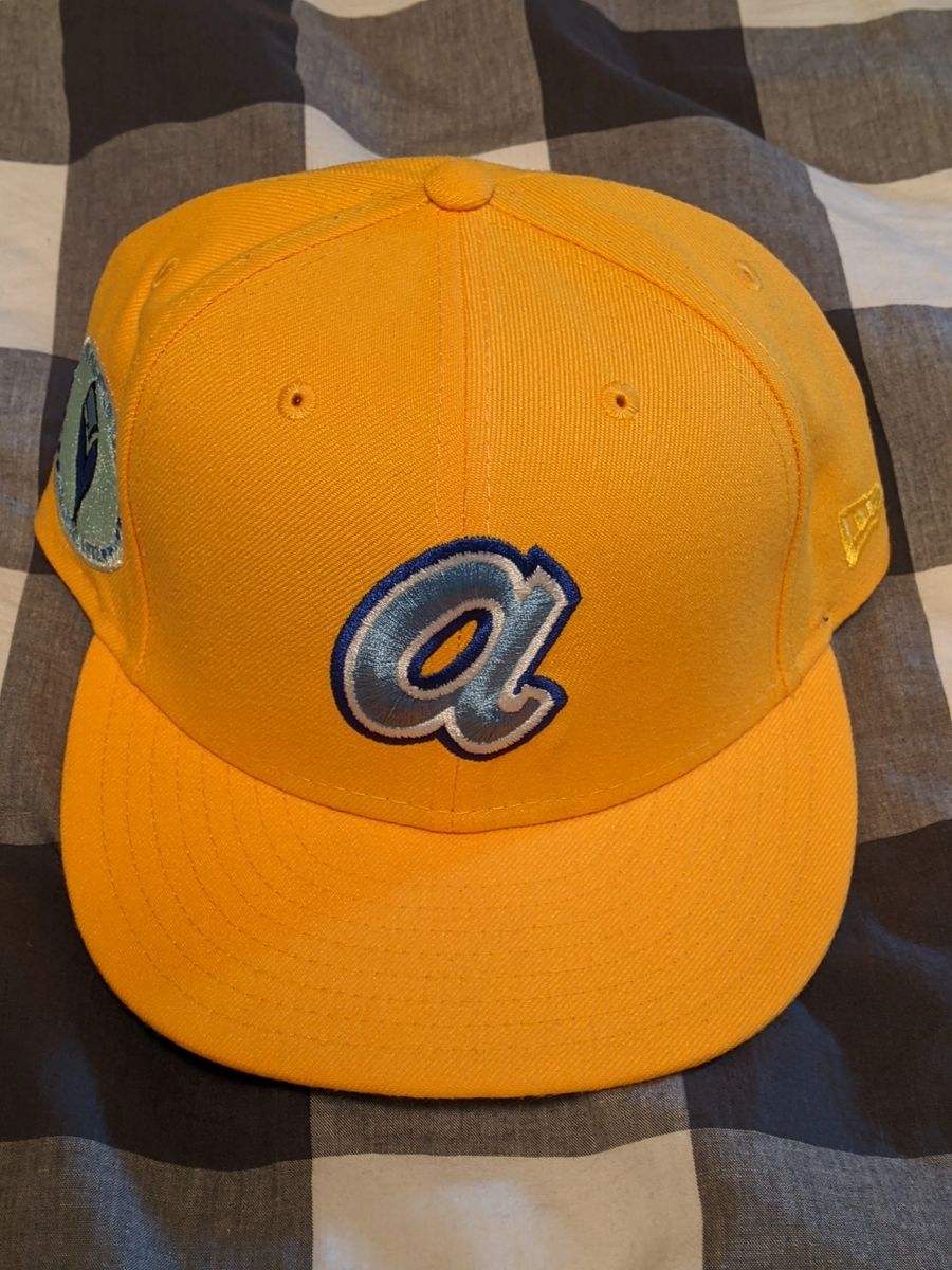 Custom "Frozen Lemonade" Atlanta Braves Hat