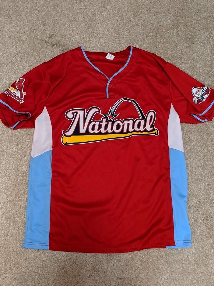 National League MLB 2009 All Star Game SGA Jersey St. Louis Cardinals Size  XL