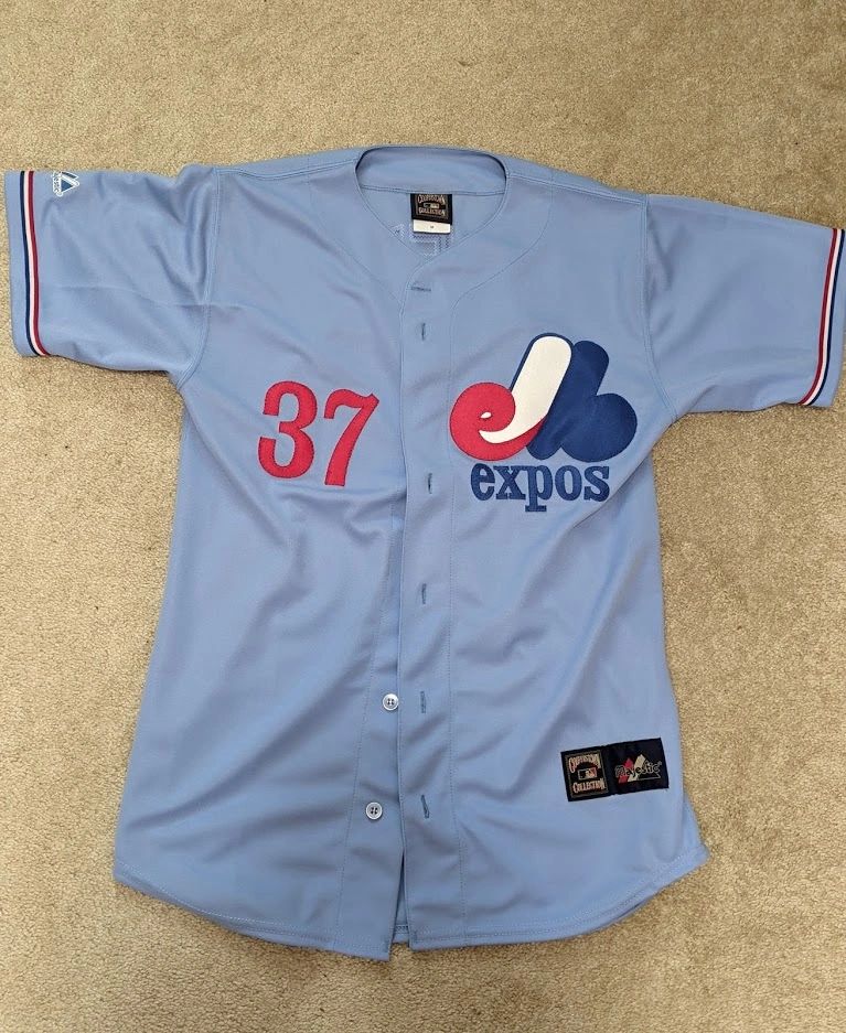 Lot Detail - 1979 Bill Spaceman Lee Montreal Expos Game-Used Home Jersey
