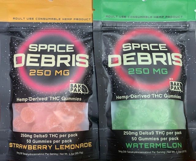 Space Debris Gummies 250mg (50 count)