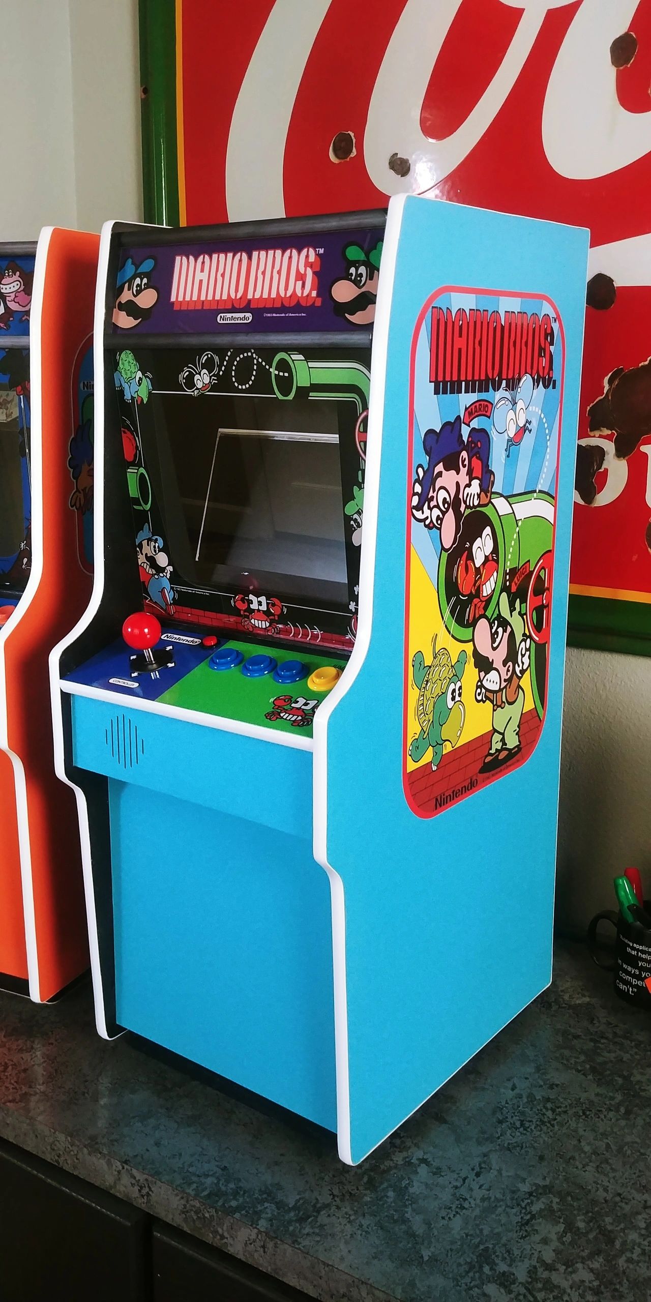 Mario Brothers Arcade Machine