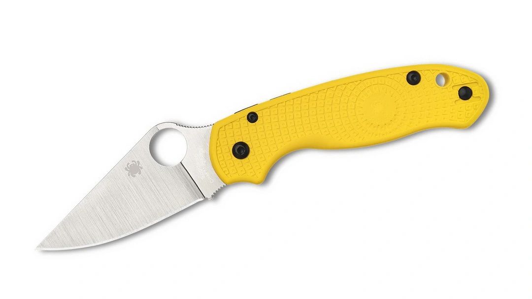 Spyderco Para 3 Lightweight Salt Yellow FRN (C223PYL) Magnacut