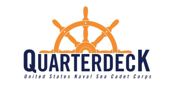 Logo for Quarterdeck, US Naval Sea Cadet Corps.