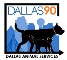 Logo of Dallas Animal Services with a dog and cat silhouette.
