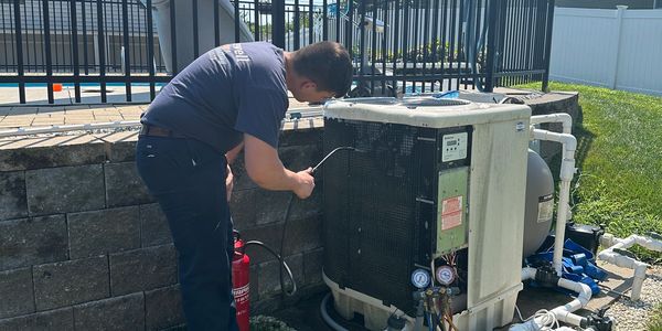 Pool Spa Heatpump Heater Repair and Cleaning Maintenance 