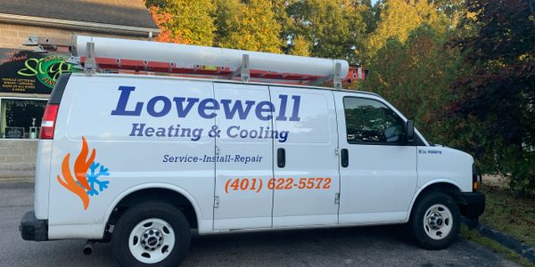 Lovewell Heating and Cooling Van