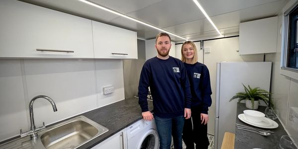 Owners of kitchen cube the temporary kitchen
