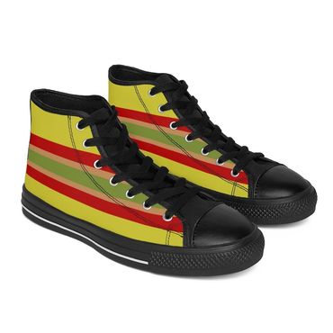 Men's Classic Sneakers : 1950s stripe colors