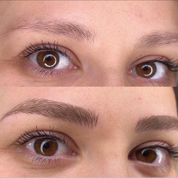 It’s European technique, semipermanent help your brows look naturally fuller , last 6 up to 2 years