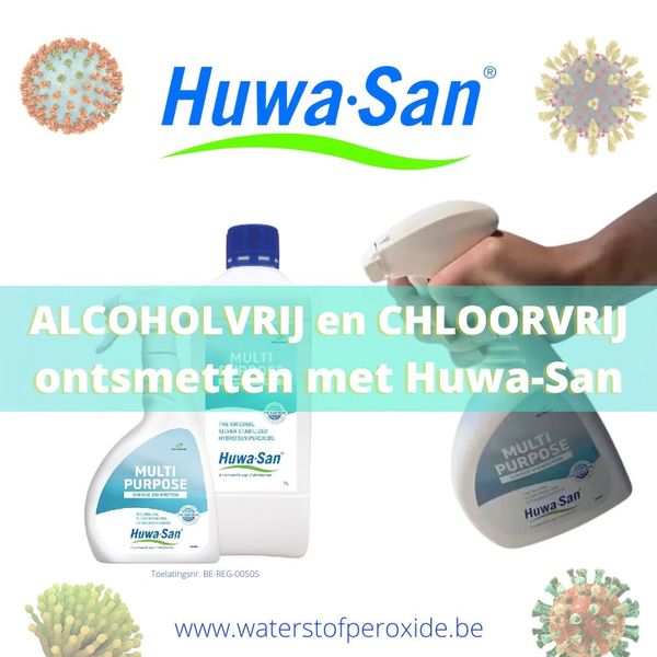 Huwa-San waterstofperoxide ROAM Technology