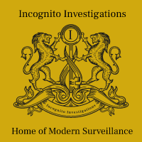 Welcome 
Incognito Investigations Home of Modern Surveillance