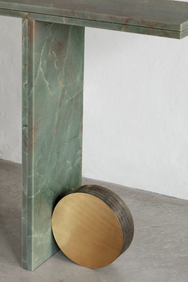 dam atelier marble bronze collectible table
luxury furniture
elle decore