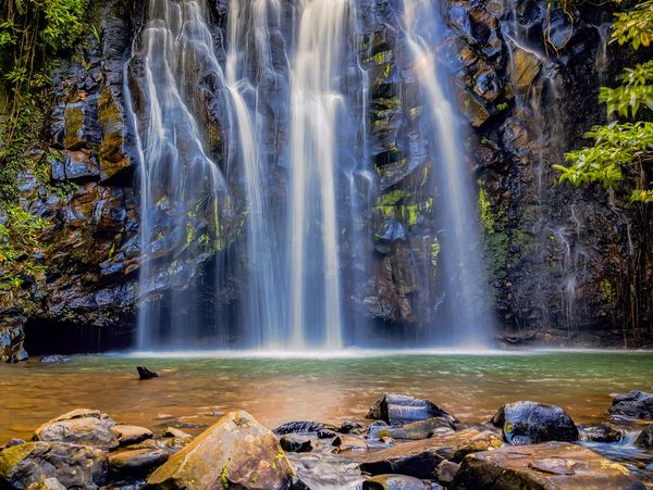 Nth Qld waterfall - Drone photo