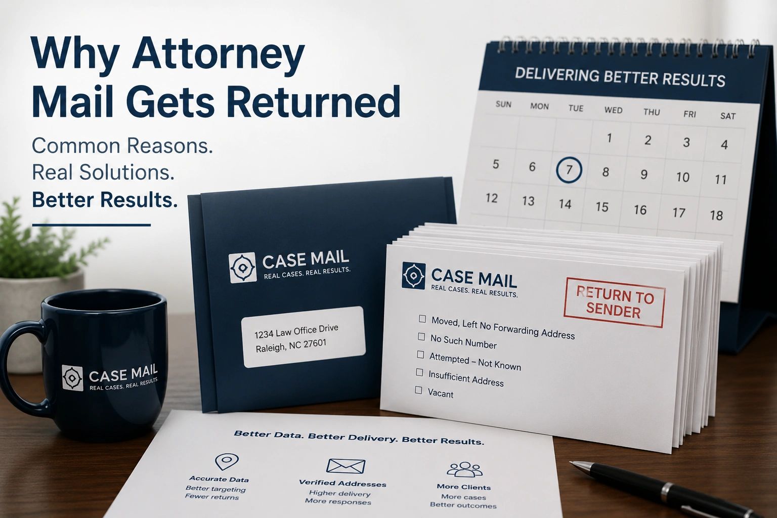 Common reasons why attorney mail gets returned