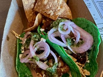 vegan topsail beach. Vegan food. tacos topsail beach