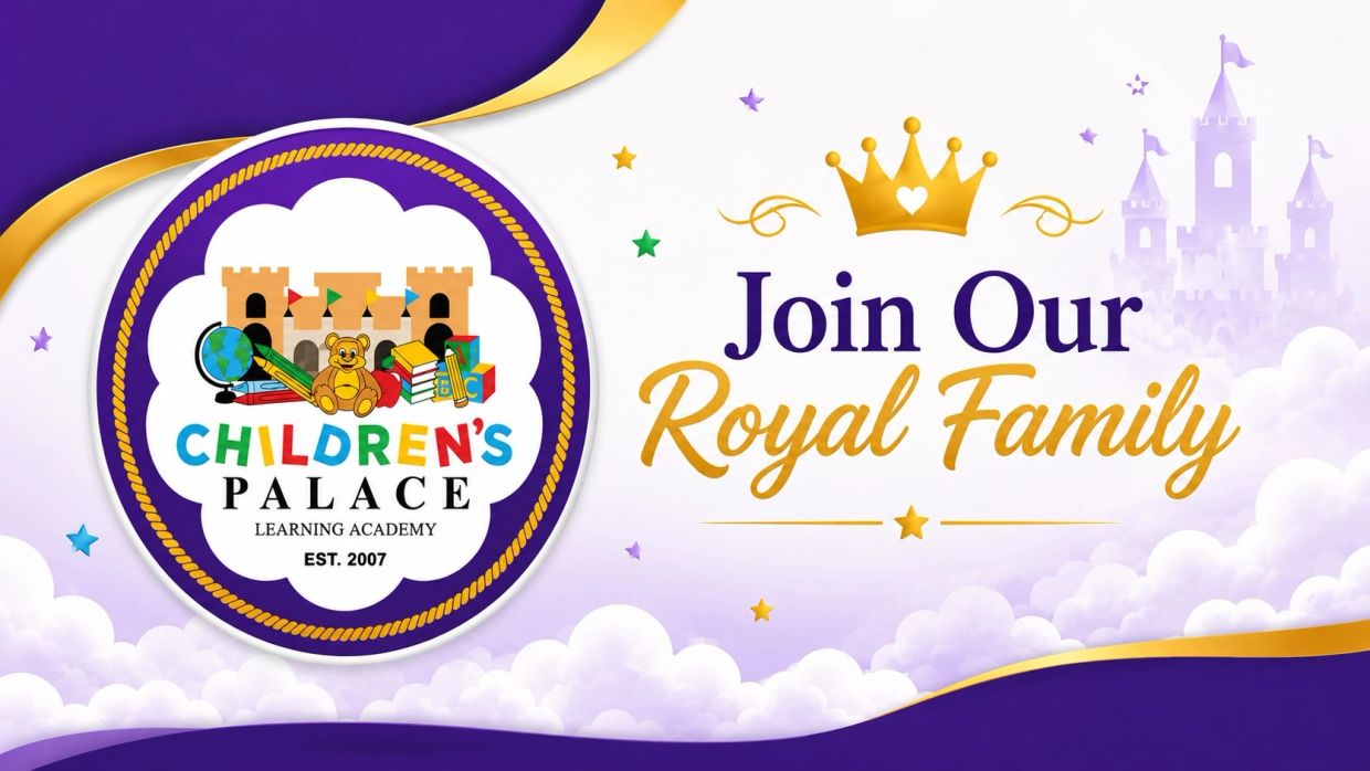 Advertisement for Children's Palace Learning Academy.