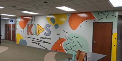 Wall wrap vinyl installation 