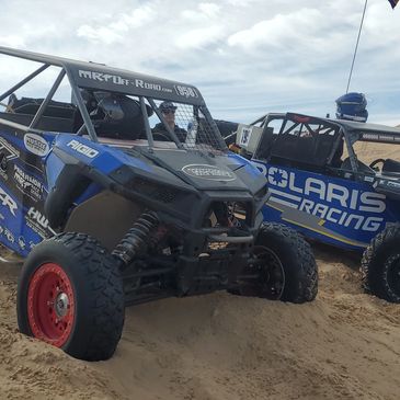 Polaris RZR XP1000 and Turbo desert car in Glamis Sand Dunes