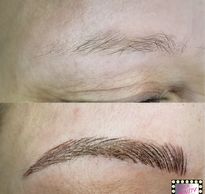 Whether your brows were over tweezed or just won't grow! Microblading in Pittsburgh PA