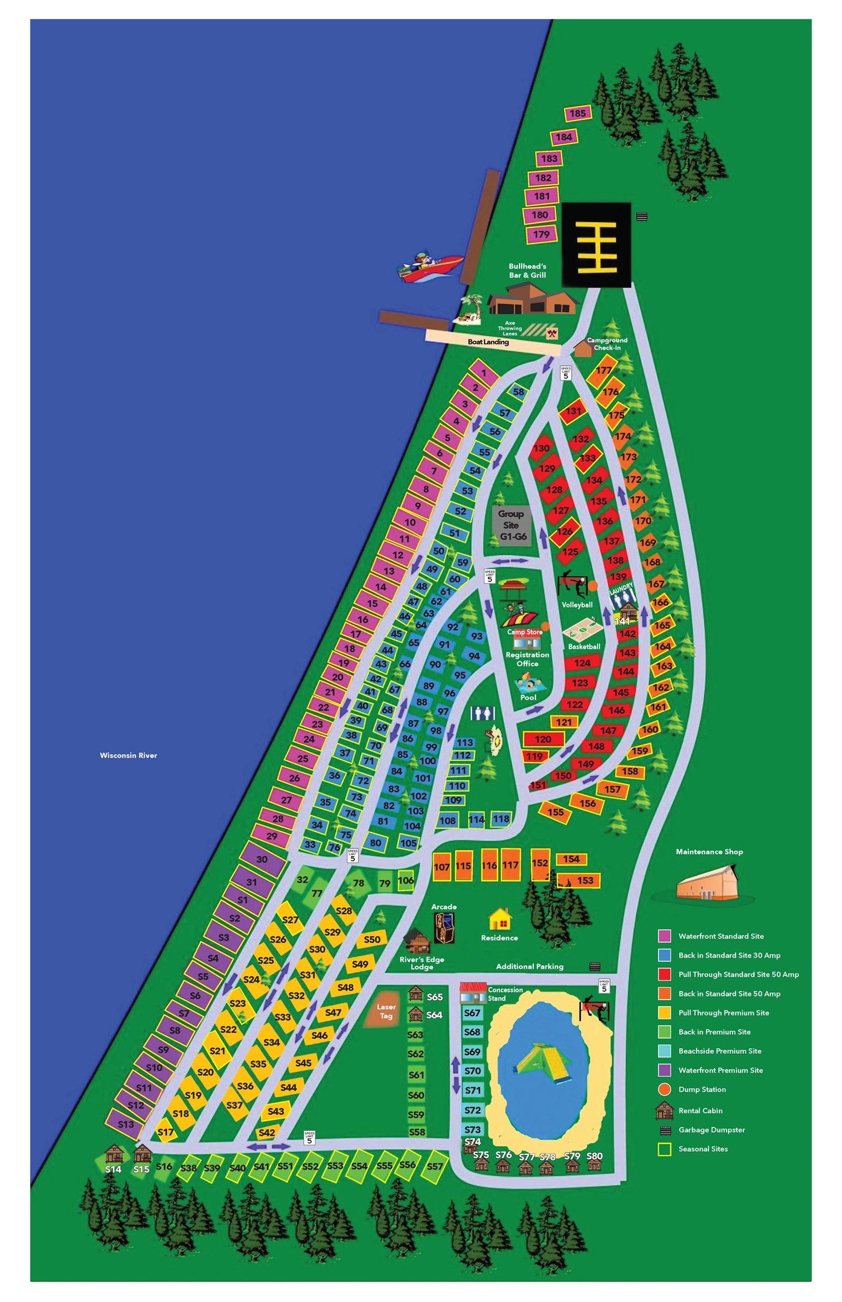 Campground Map