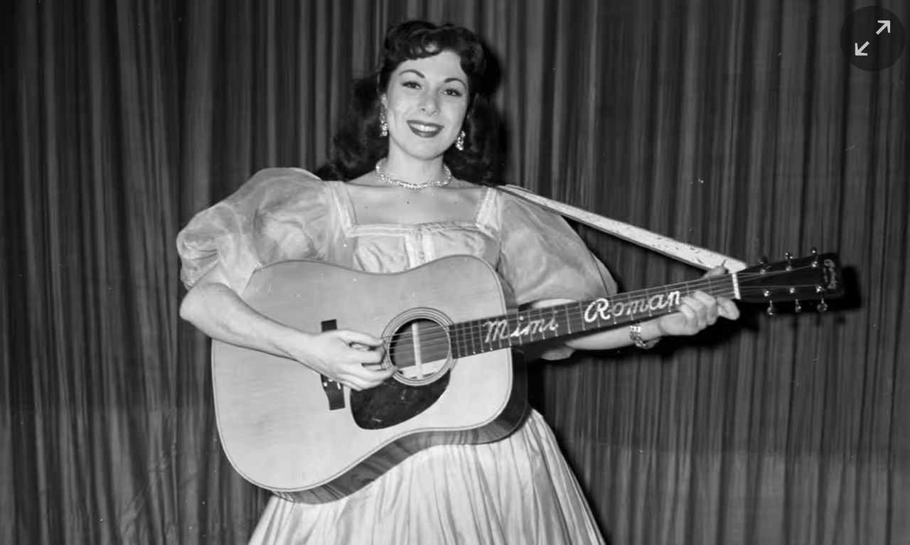 ‘I just fell in love with the music’ … Mimi Roman in 1955 Photograph: Robert Dye/Alamy