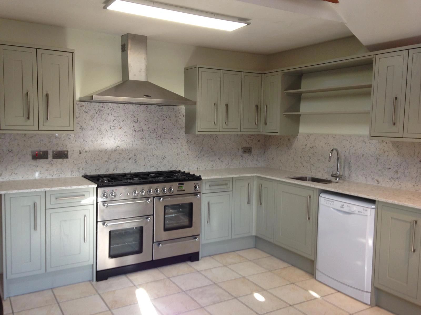 Modern grey kitchen design and fitting Oxford